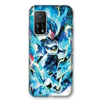 Coque pour Xiaomi Mi 10T / Mi 10T Pro Manga Dragon Ball Vegeta Bleu