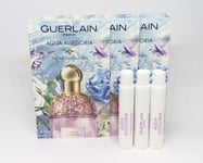 3x GUERLAIN Aqua Allegoria FLORA SALVAGGIA EDT (3x 1.5ml Sample Spray) Ladies