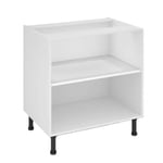 Caisson Cuisine Bas Blanc H 700 X L 800 X P 560 2t Gd Menuiseries