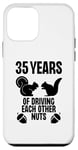 Coque pour iPhone 12 mini 35 ans à se rendre dingues, femme, mari, mariage