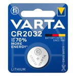 1 x Varta CR2032 CR 2032 DL2032 Lithium 3v Battery Coin Cell Use By Date 2032