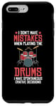 Coque pour iPhone 7 Plus/8 Plus Drums Instrument Funny Playing Musical Leçon