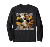 Kung Fu Panda Embrace Your Awesomeness Po Portrait Long Sleeve T-Shirt