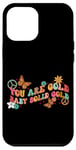 Coque pour iPhone 12 Pro Max You Are Gold Baby Solid Gold Gold Retro Vibes