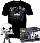 Funko Pop! Tee (Adult): Disney The Nightmare Before Christmas - Jack Skellington (Glows in the Dark) (Special Edition) Vinyl Figure T-Shirt (XL)