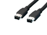 MediaRange Firewire-Kabel IEEE1394 1 8m  black