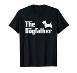 The Dog Father Scottie Dog Funny Scottish Terrier Owner T-Shirt