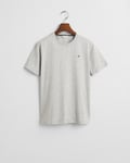 GANT - Teens Shield T-Skjorte  light grey melange