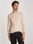 Calvin Klein Jeans Basket Weave Cotton Jumper