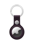 Apple Airtag Finewoven Key Ring - Blackberry (Airtag Not Included)