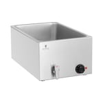 Royal Catering Bain marie - 600 W GN 1/1 Uten beholder Trykk