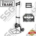 Mercury Folding Hand Truck Trolley Wheel Barrow Foldable (max 75kg load)