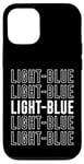 Coque pour iPhone 12/12 Pro Bleu clair