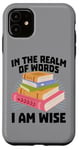 Coque pour iPhone 11 Lecteur de livres pour enfants, bibliothèque, livres