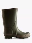 Hunter Gardener Rubber Wellington Boots, Dark Olive