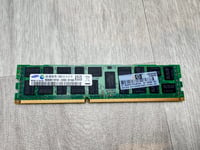 4GB DDR3 1x4GB Samsung RDIMM 2Rx4 ECC PC3-10600R 1333MHz Dual Rank x4 RAM Minne