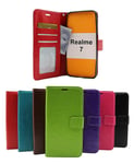 Crazy Horse Wallet Realme 7 (Svart)