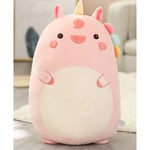 45 cm Squishmallows plyschleksak Djur Kawaii mjuk stor kudde Enhörning Enhörning Unicorn