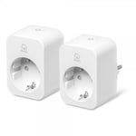 Deltaco Smart Home Smart Plug WiFi 2.4GHz 2-pack