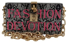 Dolce & Gabbana Sac Porte-Monnaie Boite Sicile Mode Devotion Pochette Plexi