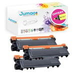 lot de 3 toners Pour Brother mfc-l2740dw dcp-l2500d l2520dw l2540dn l2560dw