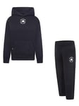 Converse Younger Boys Core Hoody And Pant Set - Black