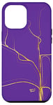 iPhone 14 Pro Max Kintsugi 3 purple Case