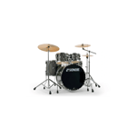 Sonor AQX Stage Black Midnight Sparkle 22-14-10-12-16 Inkl HW og cymbaler