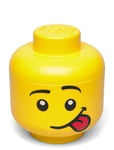 Lego Storage Head (Small - Skeleton Home Kids Decor Storage Storage Boxes Yellow LEGO STORAGE