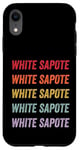 Coque pour iPhone XR Sapote blanche