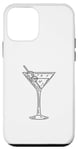 Coque pour iPhone 12 mini Verre à martini