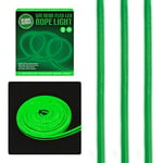 Global Gizmos 47520 5 Metre LED Strip Lights / Flexible Rope Lights / Neon Style Glow / Great for Bedrooms & TV Backlight / Indoors or Outdoors / Green Colour