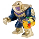 8cm Thanos rustning med Infinity handskar svärd mini docka byggsten leksaker barn presenter Halloween[GL]