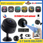 1080P Wireless WiFi CCTV Indoor &Outdoor MINI IP Camera CAM Home Security UK