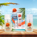 Malibu Sun SPF 50 Face Cream and SPF 30 Lip Balm Duo, High Protection Sun Cream