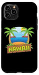 Coque pour iPhone 11 Pro Aloha Hawaii Surf Beach Vintage Maui Vacances Hawaïennes Surf Beach