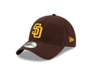 New Era San Diego Padres MLB Core Classic Marron 9Twenty Casquette Ajustable