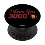 PopSockets Marvel Avengers Iron Man I Love You 3000 PopSockets PopGrip: Swappable Grip for Phones & Tablets