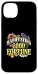 iPhone 14 Plus Manifesting Good Fortune Floral Inspiration Case