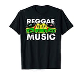 Reggae Music Vinyl Turntable Sound System DJ T-Shirt