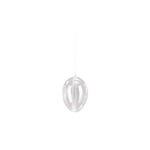 Rayher Plastique oe uf, 2 pièces, 6 cm, cristal