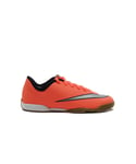 Nike Childrens Unisex Mercurial Vortex II IC LaceUp Orange Synthet Kids Football Boots 651643 803 - Size UK 4.5