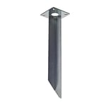 SLV ERDSPIESS for Grafit Rusty Slot LOGS Floor Ground Spike, Lighting of Garden, Terrace, Plants, Paths, lamp, Outdoor Spotlight/Grey, Steel