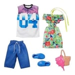 Barbie Et Ken Tropical Fashion Pack Mattel HBV72 BARBIE Assorti