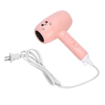 1000w Mini Hair Dryer Household Blow Dryer Electric Hair Drying ToolPink