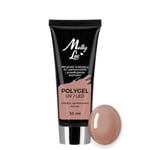 Polygel - Powder gel - Light brown 30ml - Akrylgel Ljusbrun