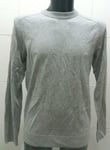 New Selected Homme New Blade Silk Crew Neck Jumper Grey Melange M