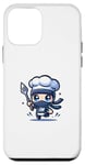 Coque pour iPhone 12 mini Cuisine Ninja Chef Cuisinier Ninja