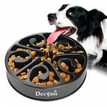 Decyam Slow Feeder Dog Bowl Slow Eating Dog Bowl Pet Puppy Fun Puzzle Feeder Non Skid Bloat Stop Feeding Bowl