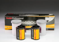 2 X Kodak Professional Bw 400 Cn 135-36